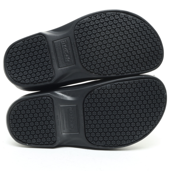 TredSafe All Rubber Slip-on Clog • Women's 7 Men's 5 • Black - Picture 11 of 16